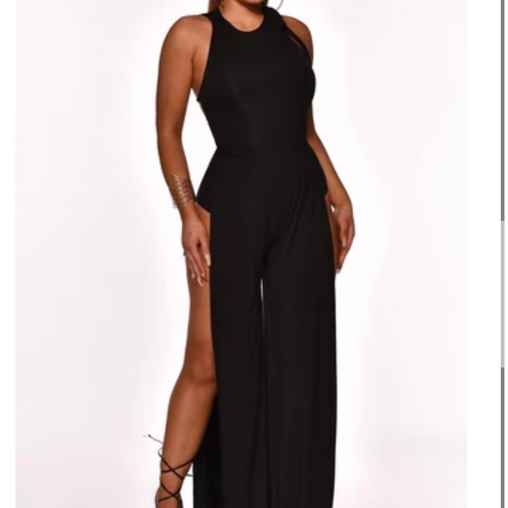 Black jumpsuit
